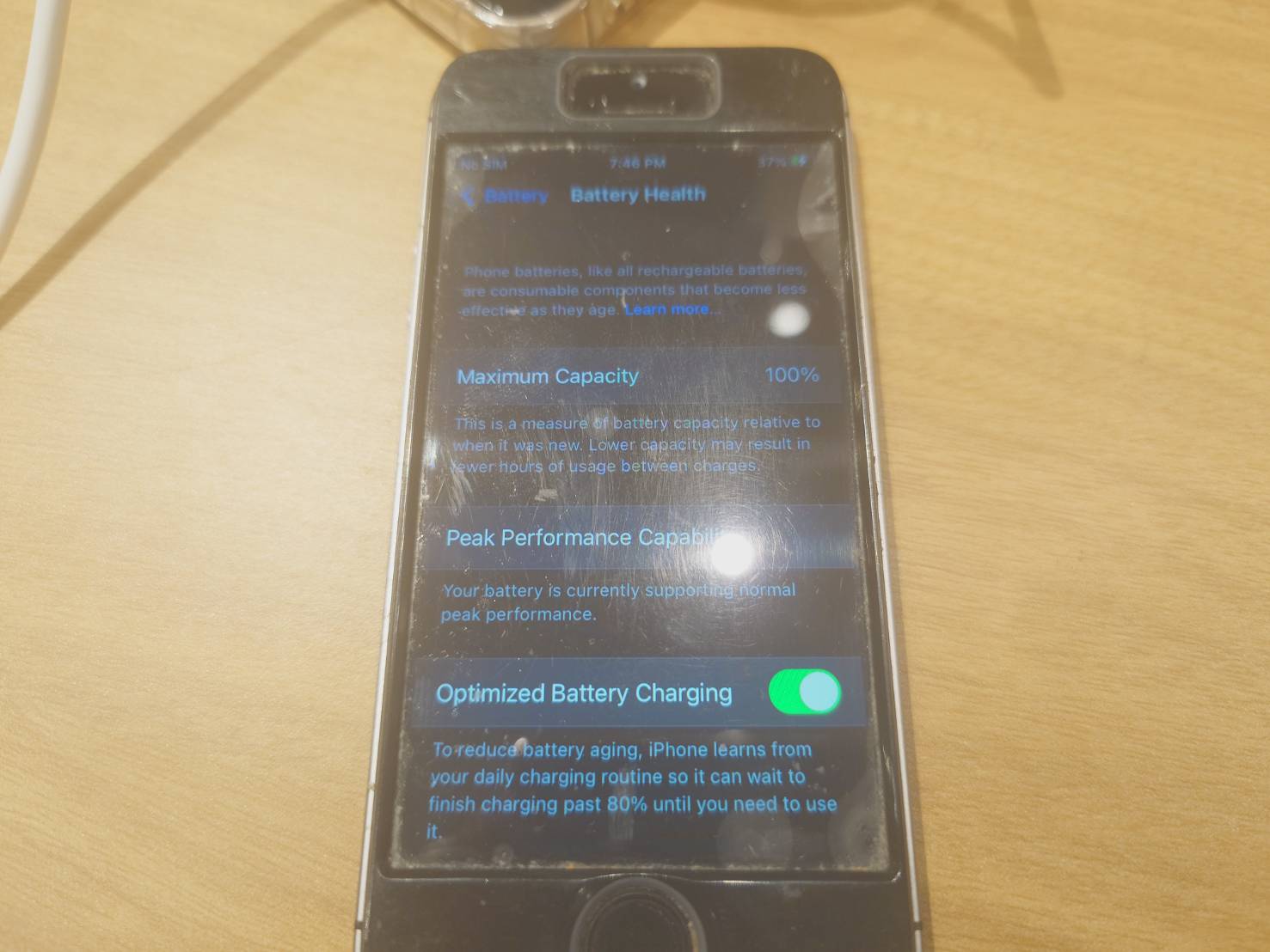 【浜松町よりご来店】iPhoneSE1のバッテリー交換修理をご依頼いただきました！